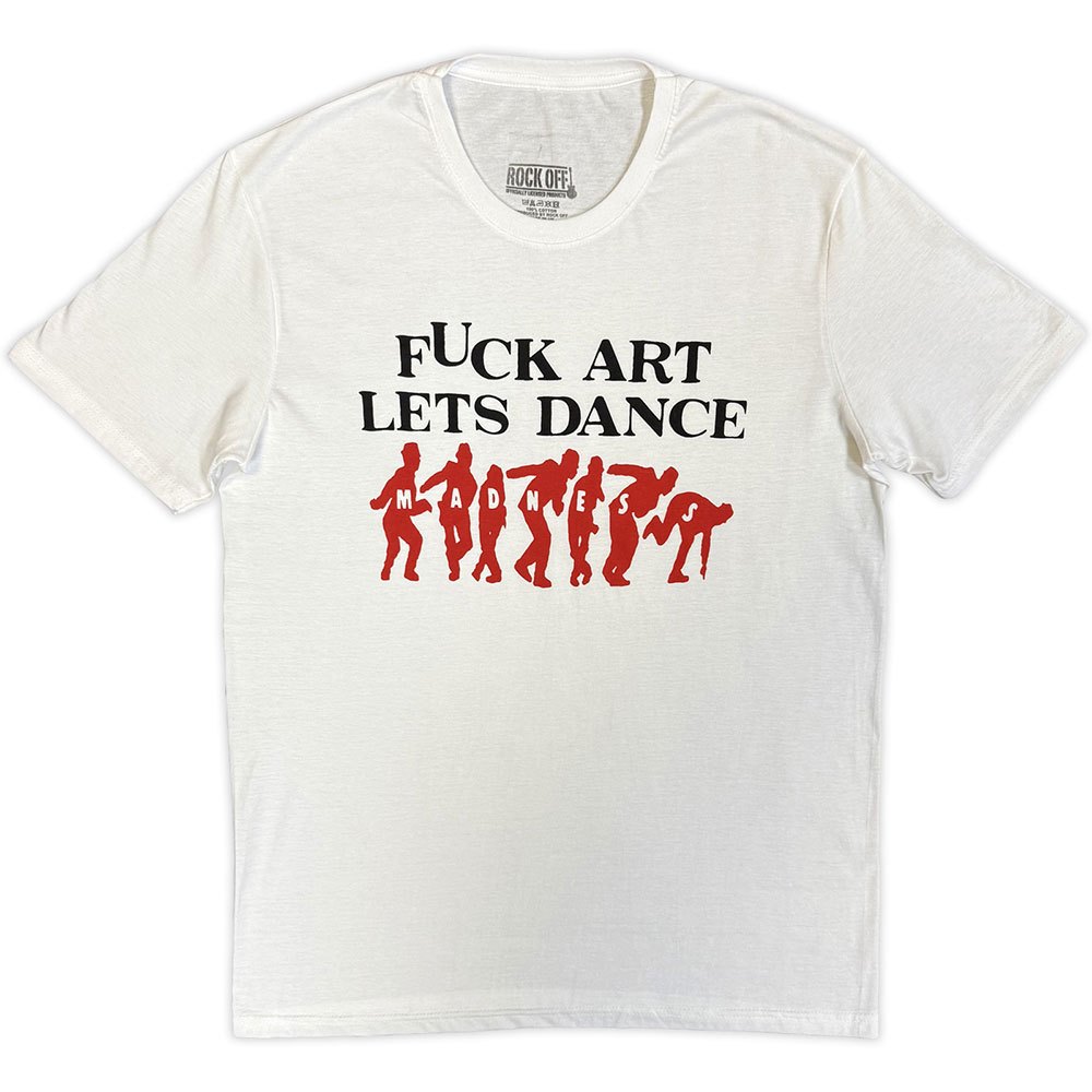Madness - Fuck Art Heren Tshirt - Wit